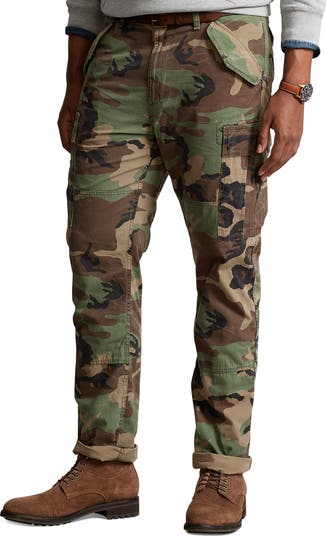 Ralph lauren camo cargo pants best sale