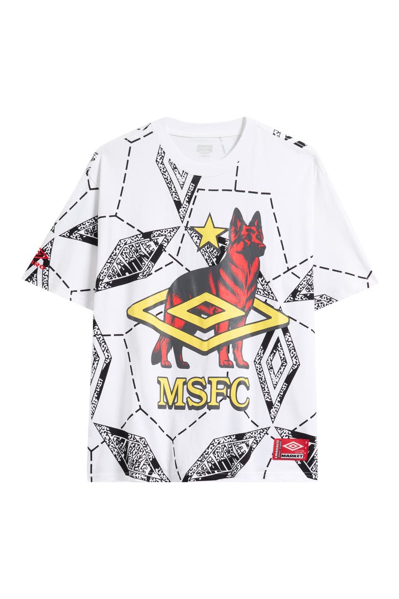 MSFC Graphic T-Shirt, Alternate, color, WHITE / BLACK