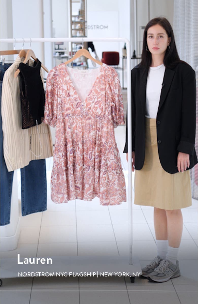 Lavinia Organic Cotton Voile Minidress, sales video thumbnail