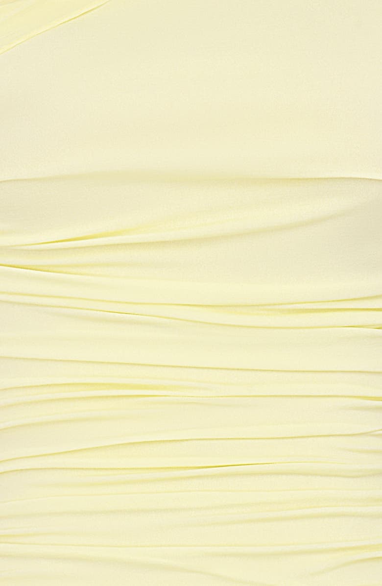 Mistress Rocks Ruched Drape One-Shoulder Top, Alternate, color,