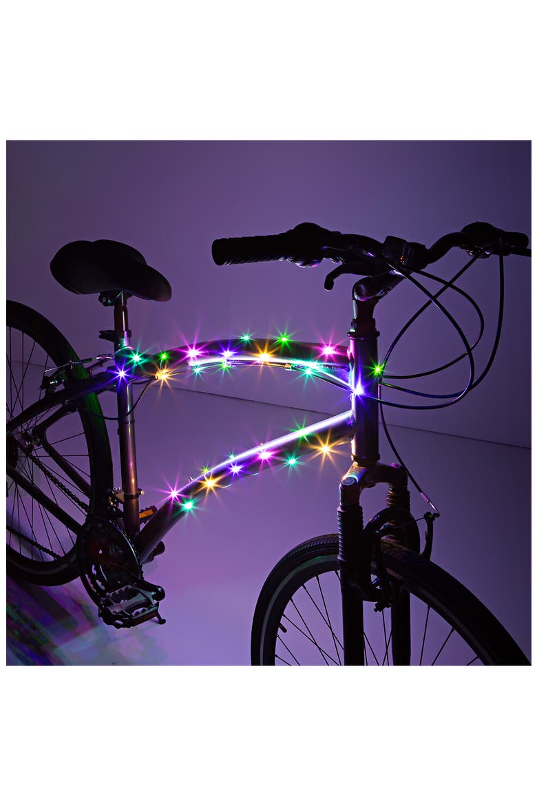 Rainbow Bike LED Lights Bundle Set, Alternate, color, RAINBOW