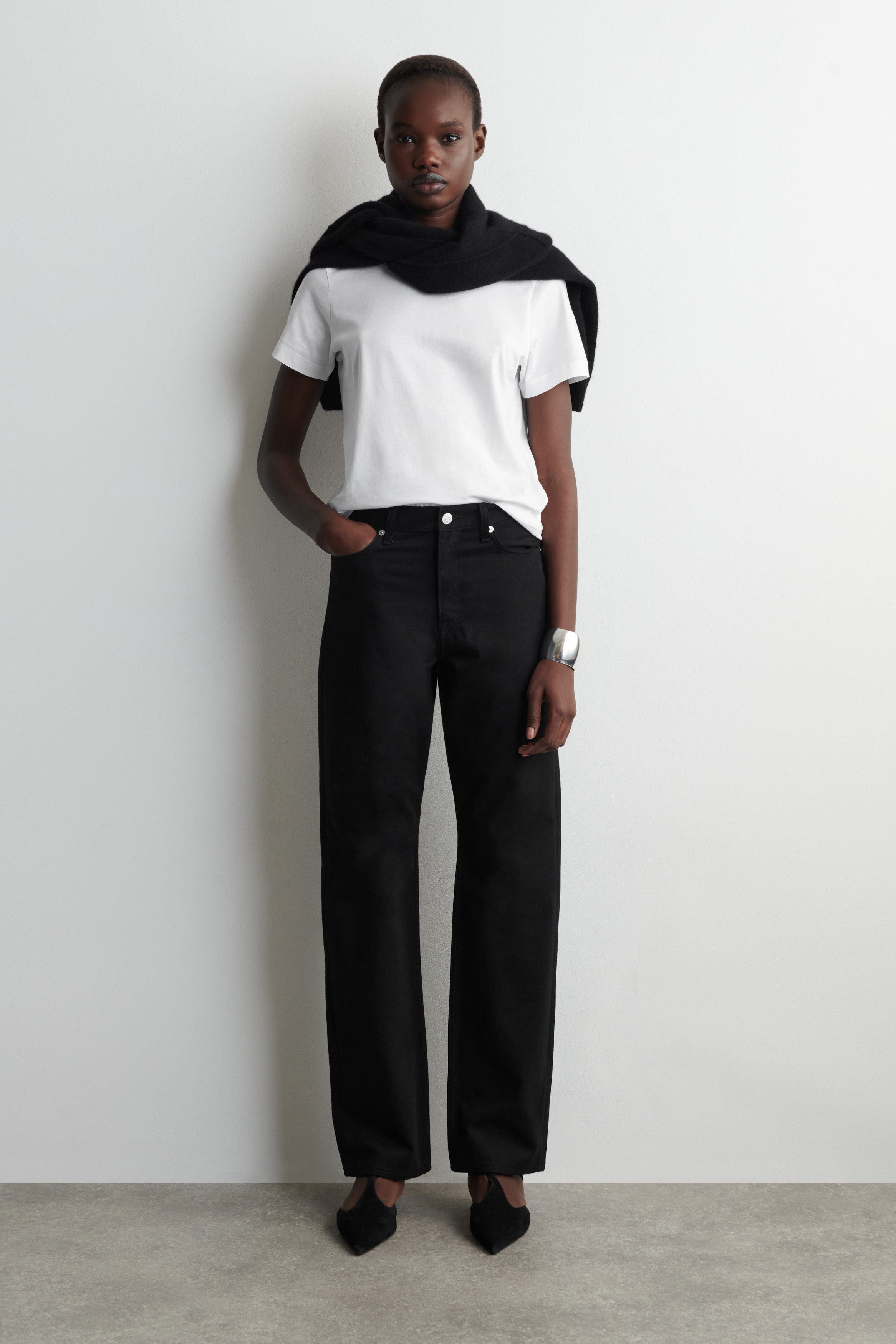Cotton-Modal Crew-Neck T-Shirt - image 4