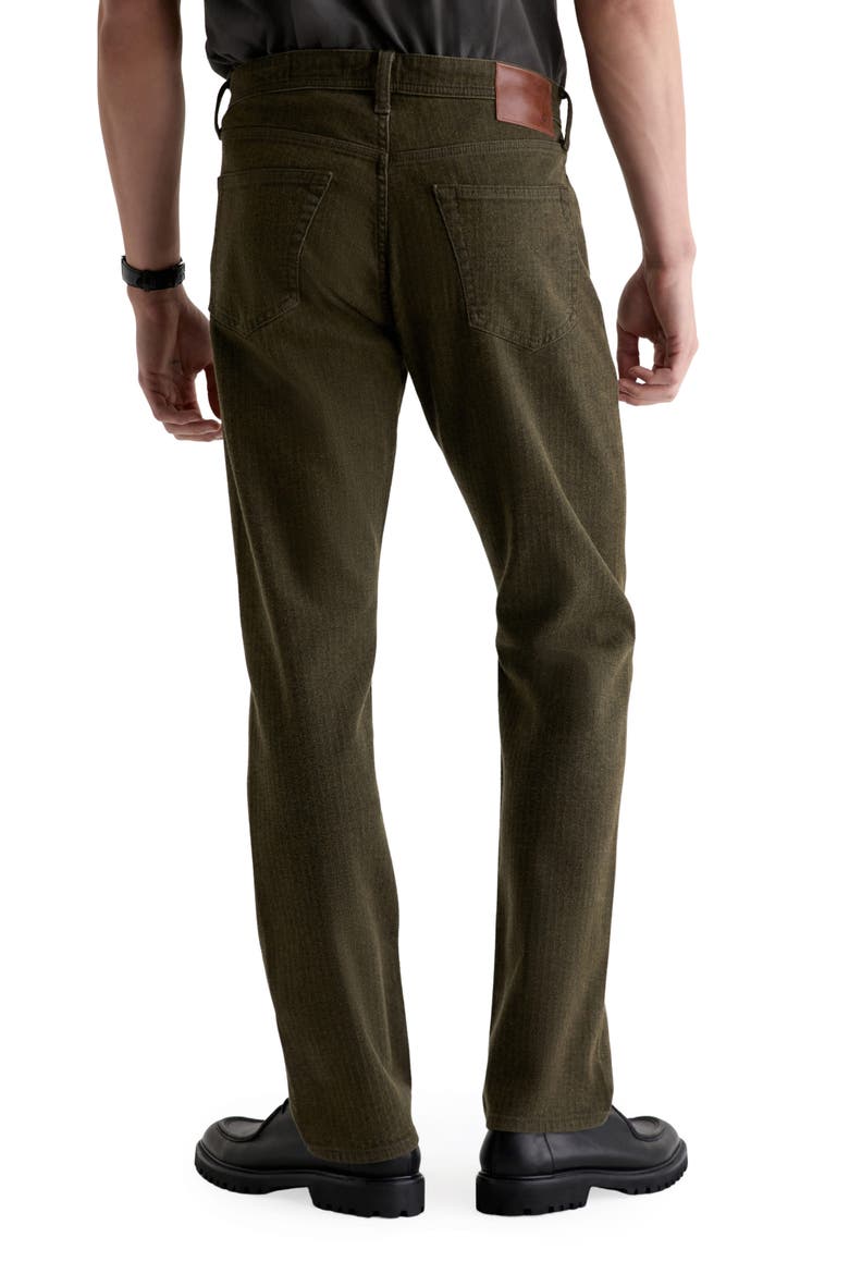 Everett Slim Straight Leg Jeans, Alternate, color, DIRTY OLIVE