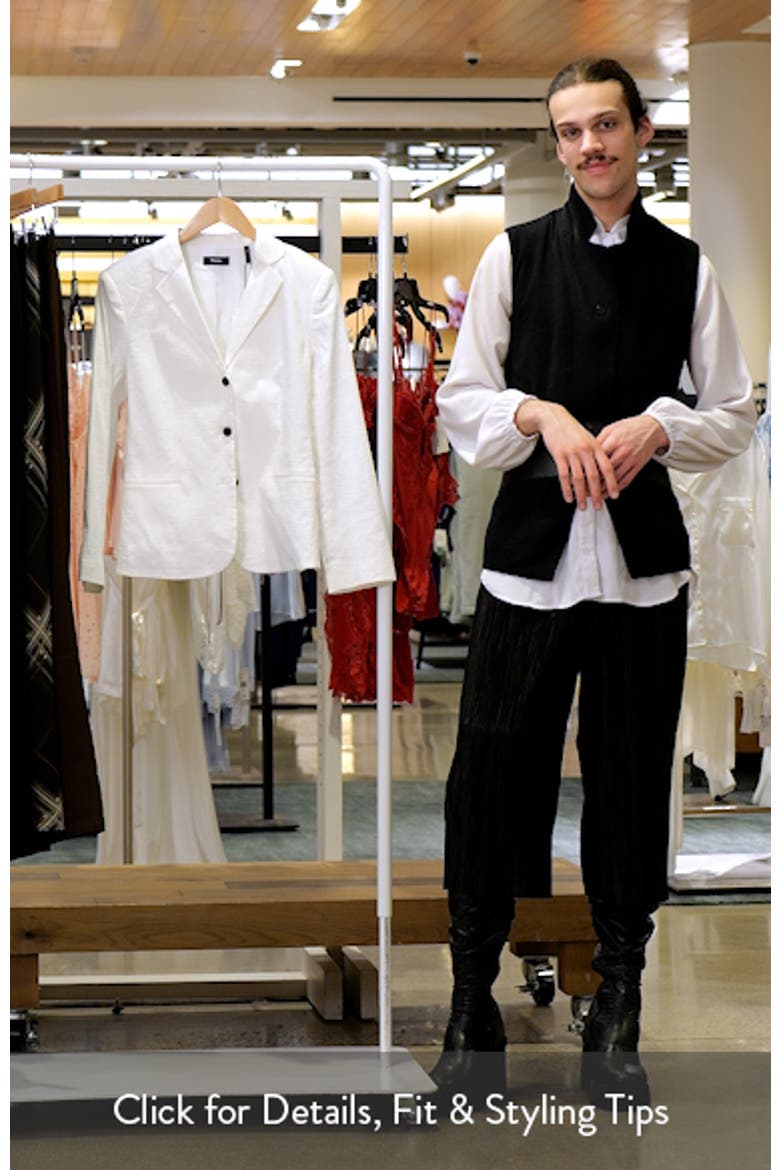 Shrunken Three Button Blazer video