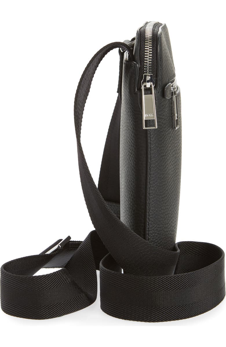 BOSS Crosstown Leather Crossbody Bag, Alternate, color,