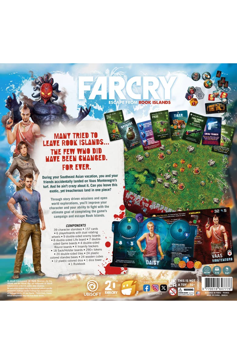 Funforge Far Cry, Escape from Rook Islands, Alternate, color, Multicolored