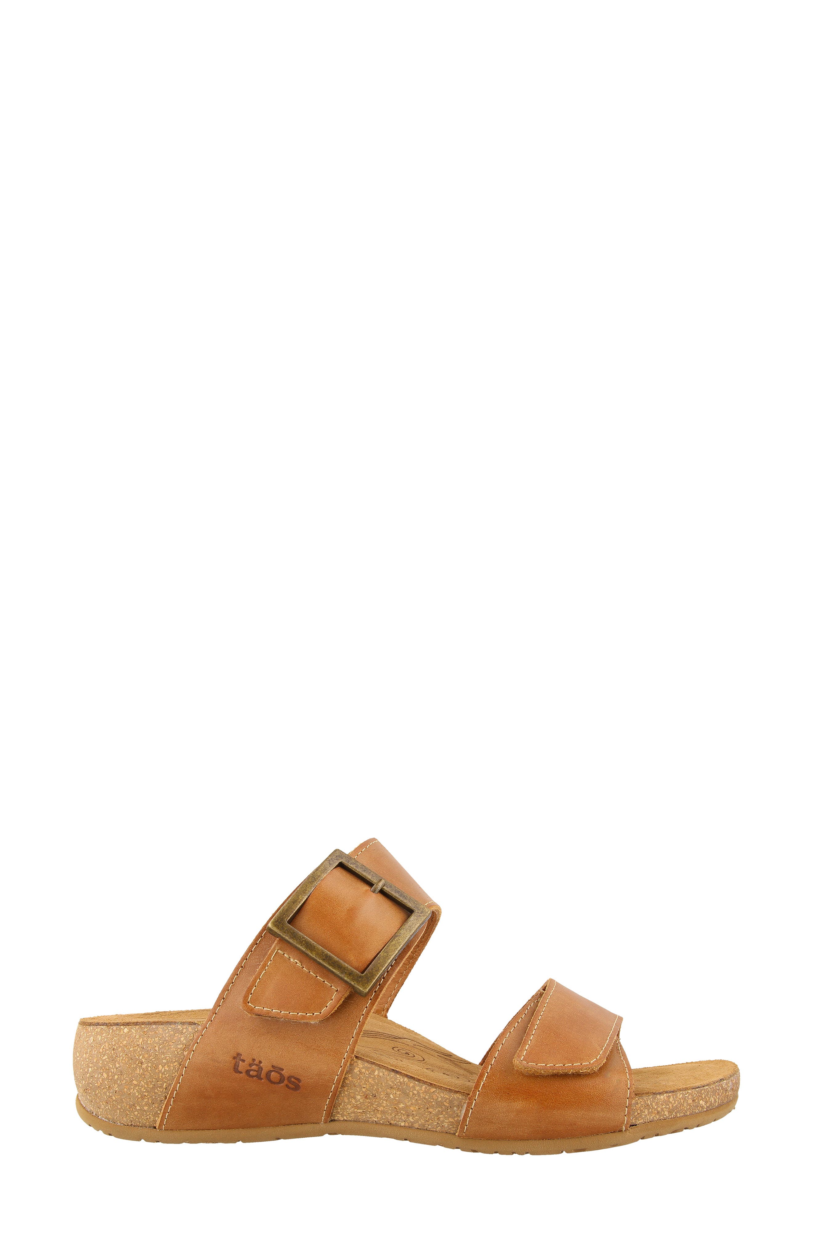 My Dear Slide Sandal, Alternate, color, HAZELNUT LEATHER