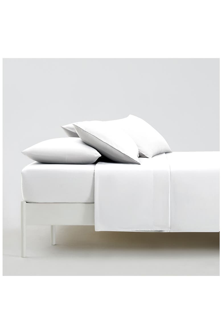 4 Piece Pillow Case Set, Alternate, color, WHITE