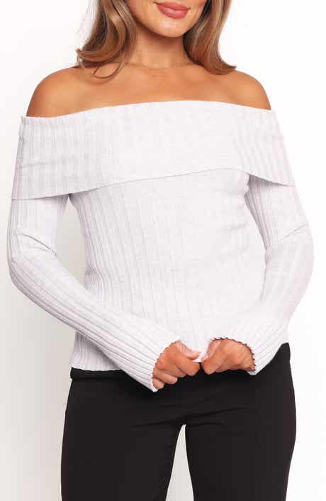 Petal & Pup Anderson Wide Rib Off the Shoulder Top