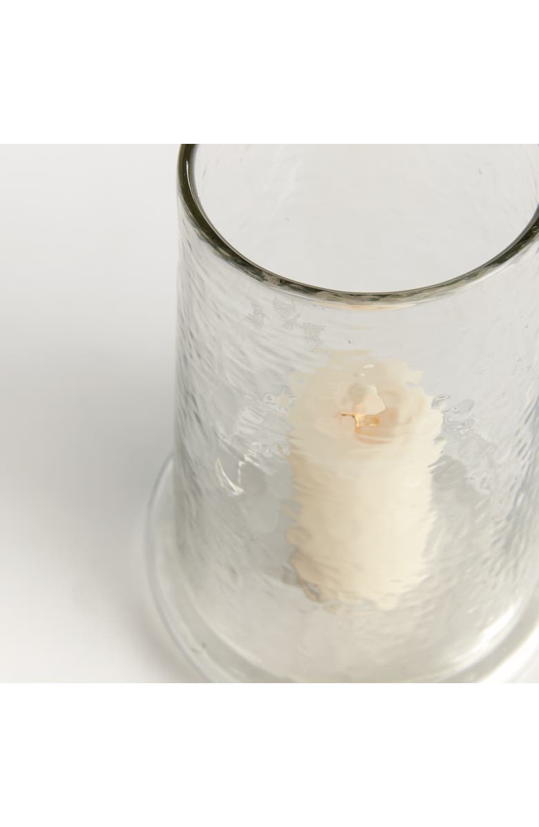 Napa Home & Garden Gabriel Hurricane Small - Tapered Clear Glass Candle Holder, Alternate, color, 