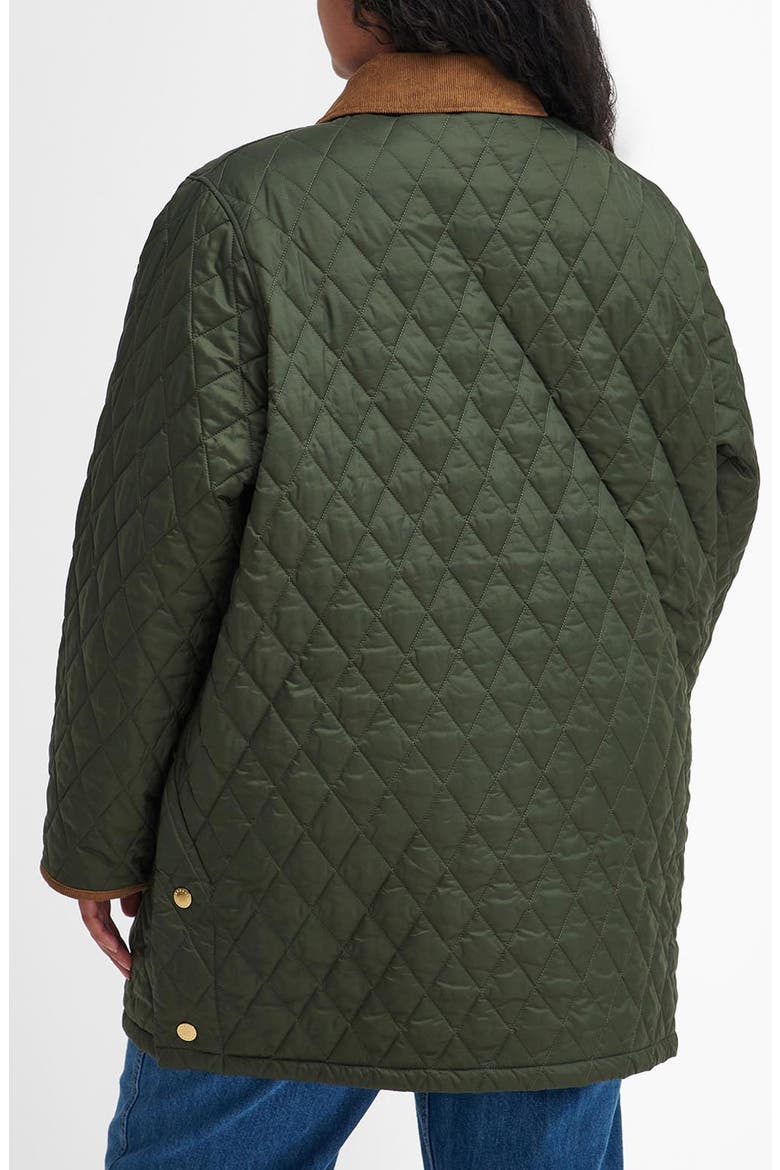 Liddesdale Quilted Jacket, Alternate, color, OLIVE GREEN/ CLASSIC