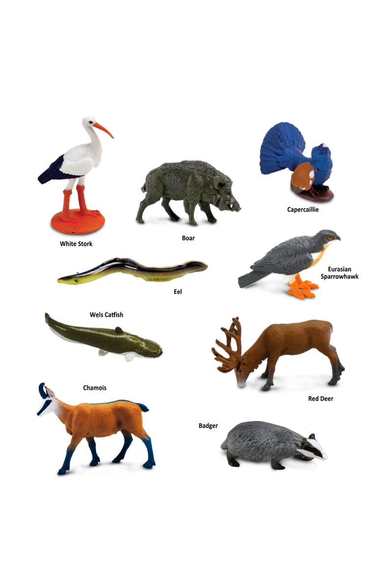 Safari Ltd. European Animals Toy, Alternate, color, NO COLOR