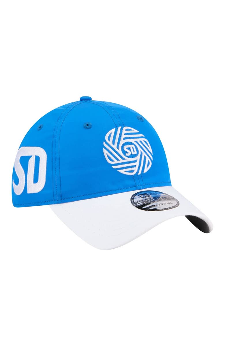 New Era Men's New Era Blue San Diego FC 2026 Jersey Hook 9TWENTY Adjustable Hat, Main, color, Blue