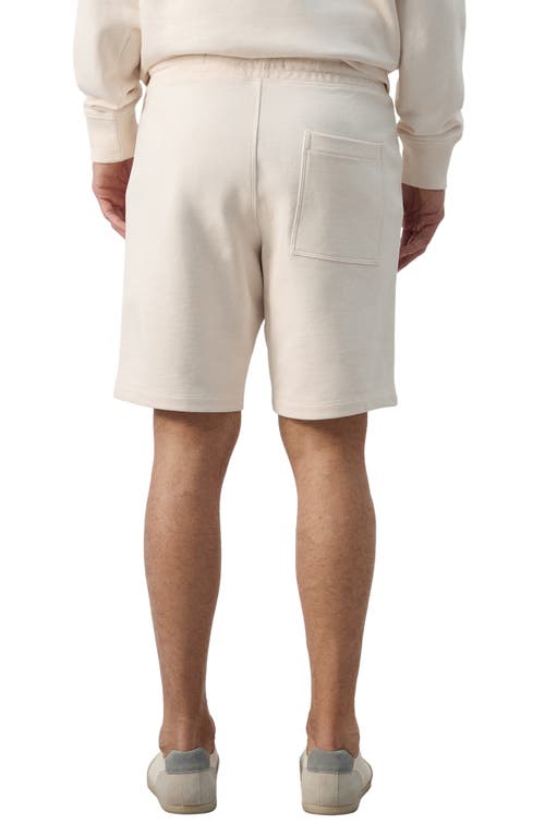 Mango Textured Drawstring Shorts In White