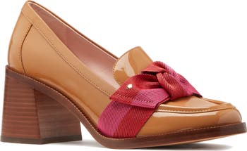Kate Spade New York leandra block heel loafer (Women) | Nordstrom
