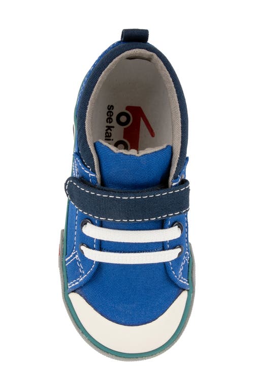 See Kai Run Tanner Sneaker In Bright Blue