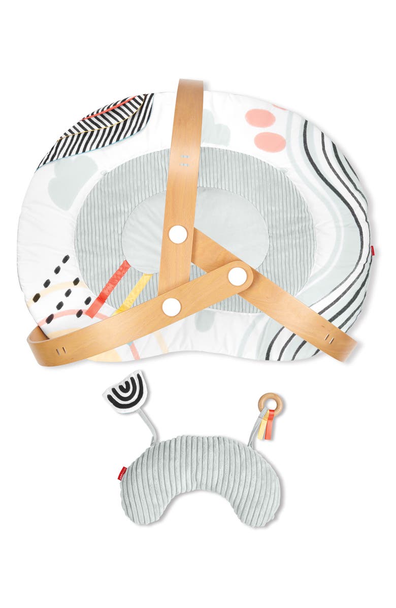 Skip Hop Discoverosity Montessori Inspired Wooden Play Gym, Alternate, color, 