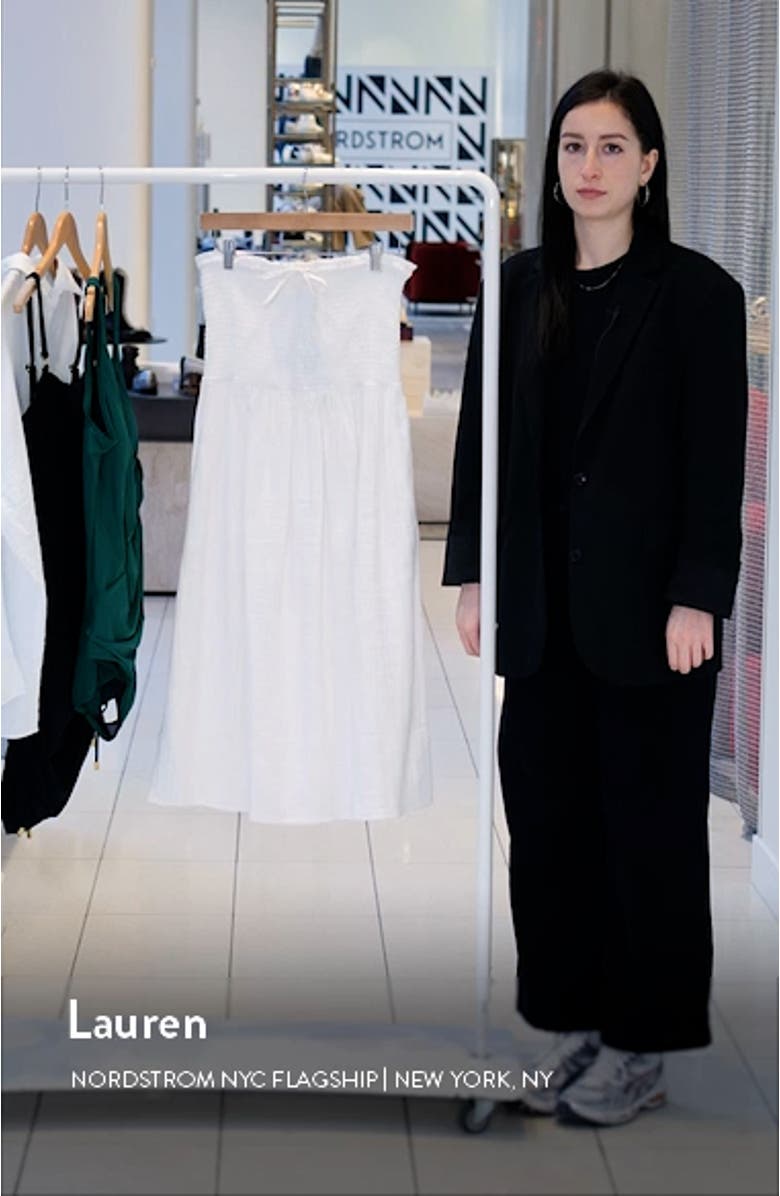 Sunset Beach Cotton Gauze Cover-Up Skirt, sales video thumbnail