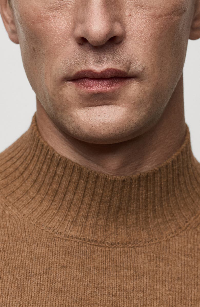 MANGO Mock Neck Sweater, Alternate, color, 