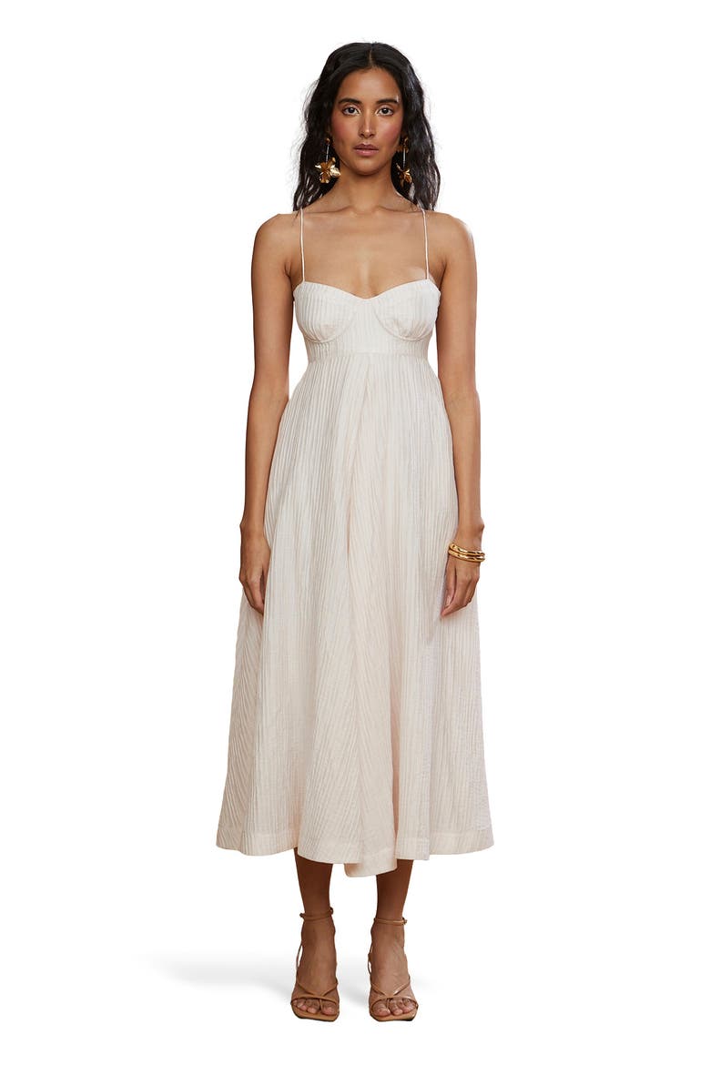 Jill Midi Dress, Main, color, Sea Salt
