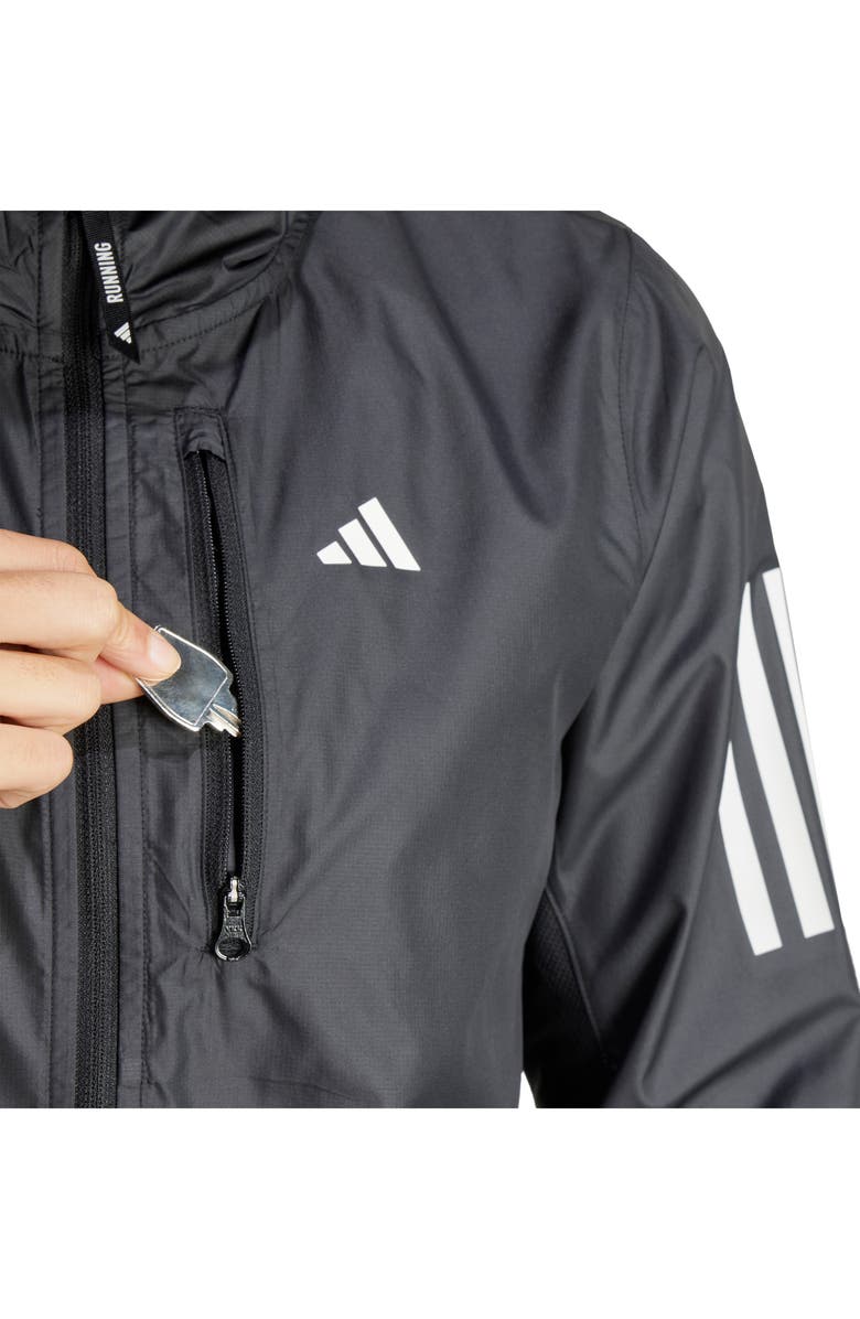 adidas Own the Run WIND.RDY Ripstop Jacket, Alternate, color, 