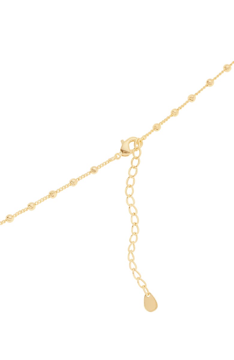 ATHRA LUXE Cross Y-Necklace, Alternate, color, Gold