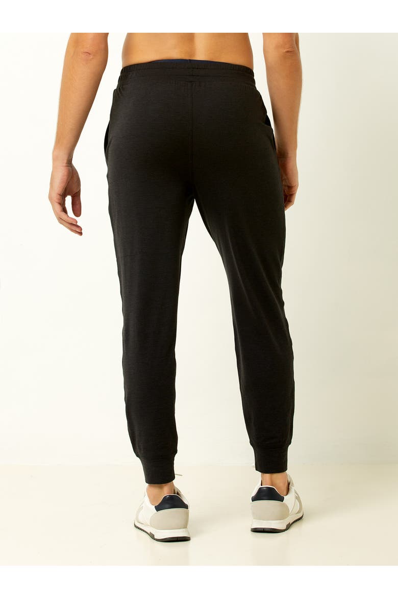 Everyday Drawstring Jogger, Alternate, color, Heather Black