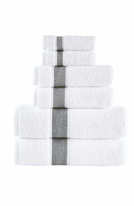Brooks Brothers Ottoman Rolls 6-Piece Towel Set