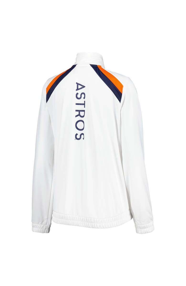G-III 4HER BY CARL BANKS Women's G-III 4Her by Carl Banks White Houston Astros Red Flag Full-Zip Track Jacket, Alternate, color, White