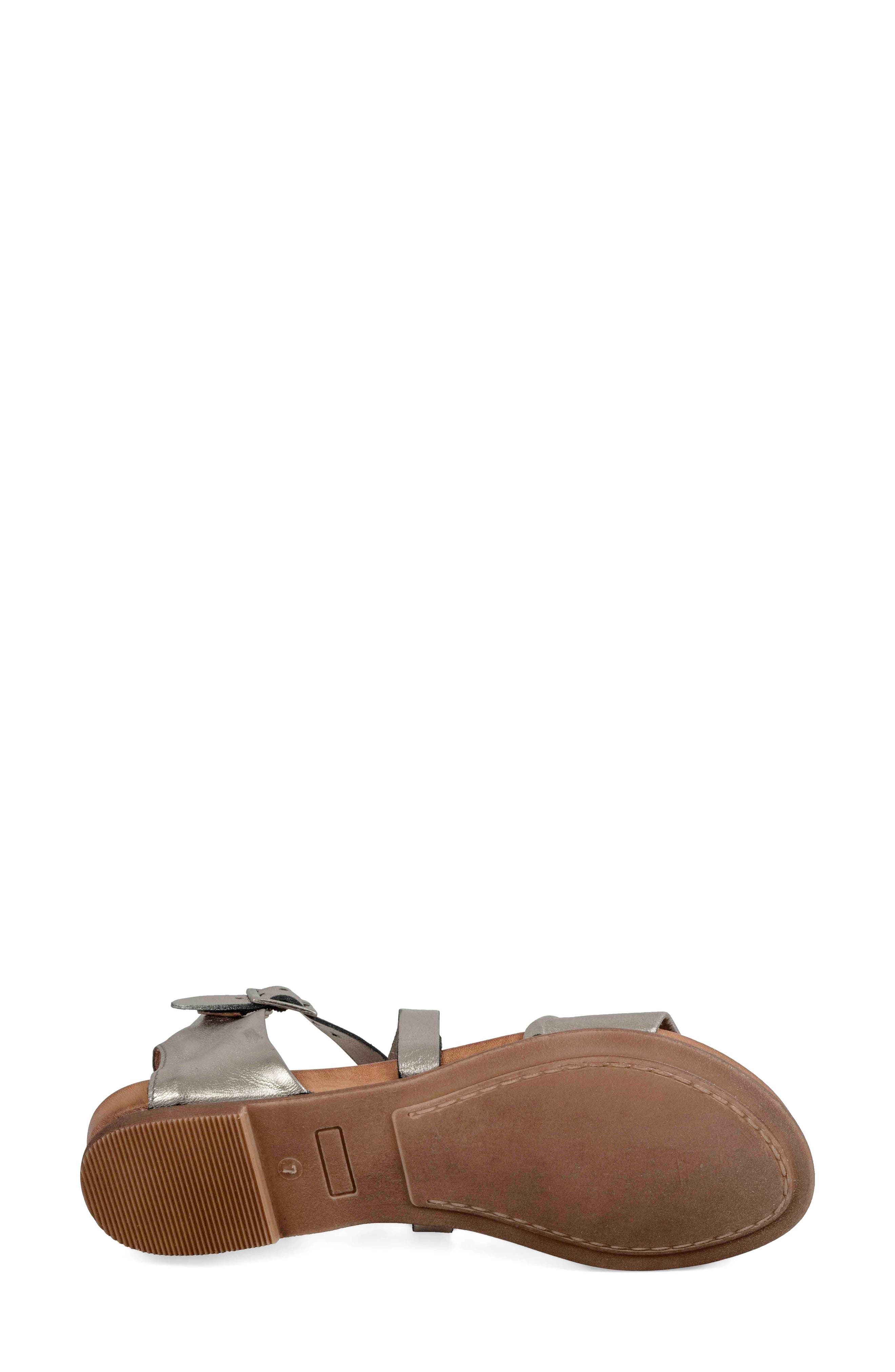 Miz Mooz Aster Sandal, Alternate, color, Pewter