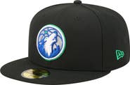 New Era Men's New Era Black Minnesota Timberwolves 59FIFTY Fitted Hat