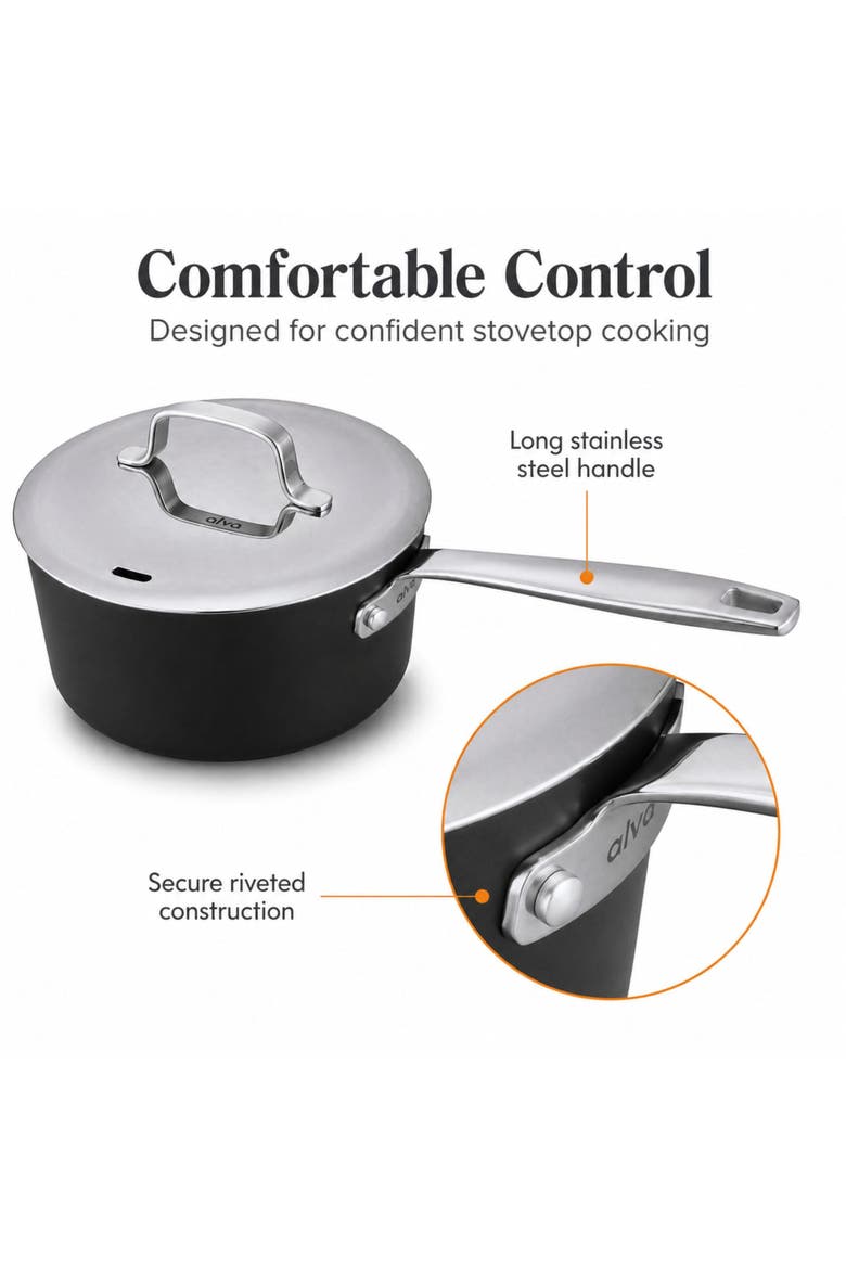 Maestro Non-Toxic Ceramic Non-Stick Cookware Set, Alternate, color, 12-Piece Set