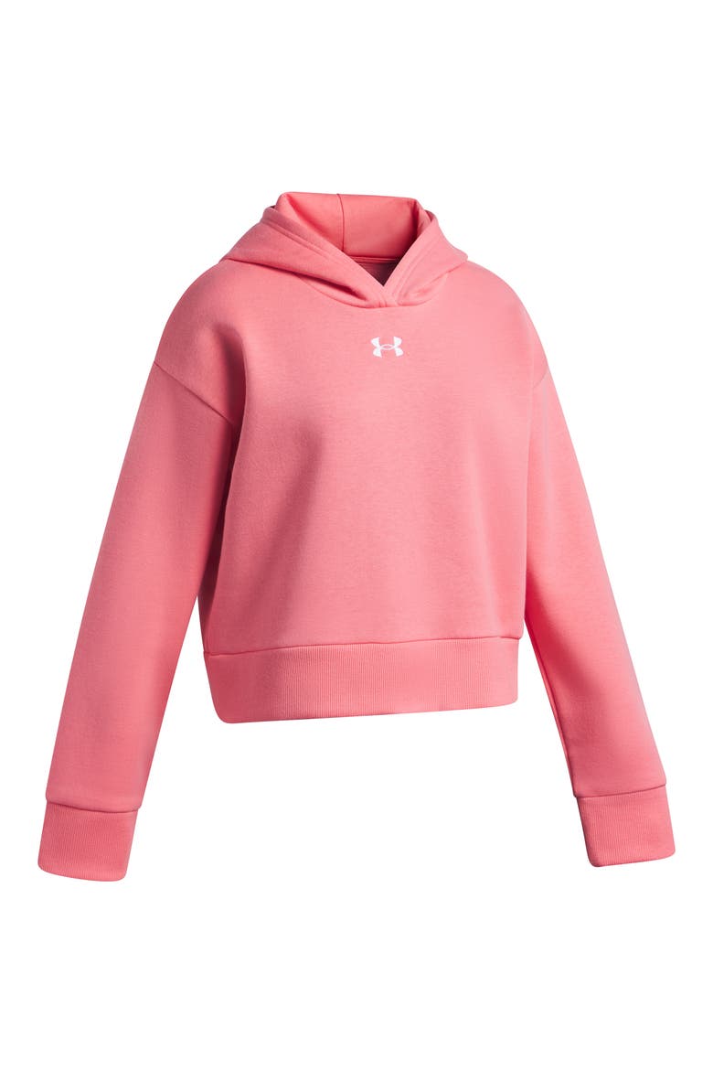 Kids' Rival Fleece Hoodie, Alternate, color, BITTERSWEET PINK