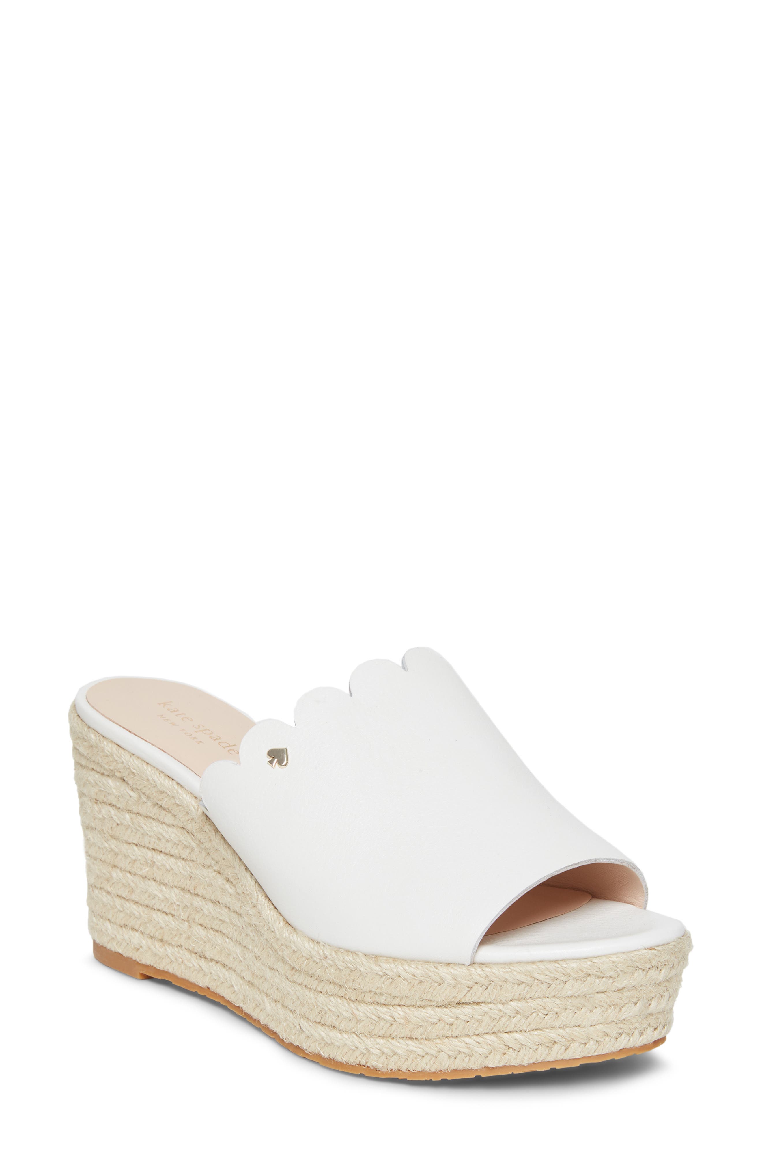 Kate Spade New York tabby espadrille wedge mule, Main, color, 
