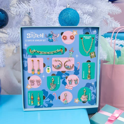 Disney 12-piece Lilo & Stitch Jewelry Set In Multi