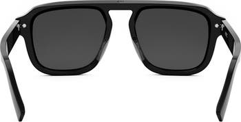 DIOR BlackSuit S15I 52mm Rectangular Sunglasses | Nordstrom