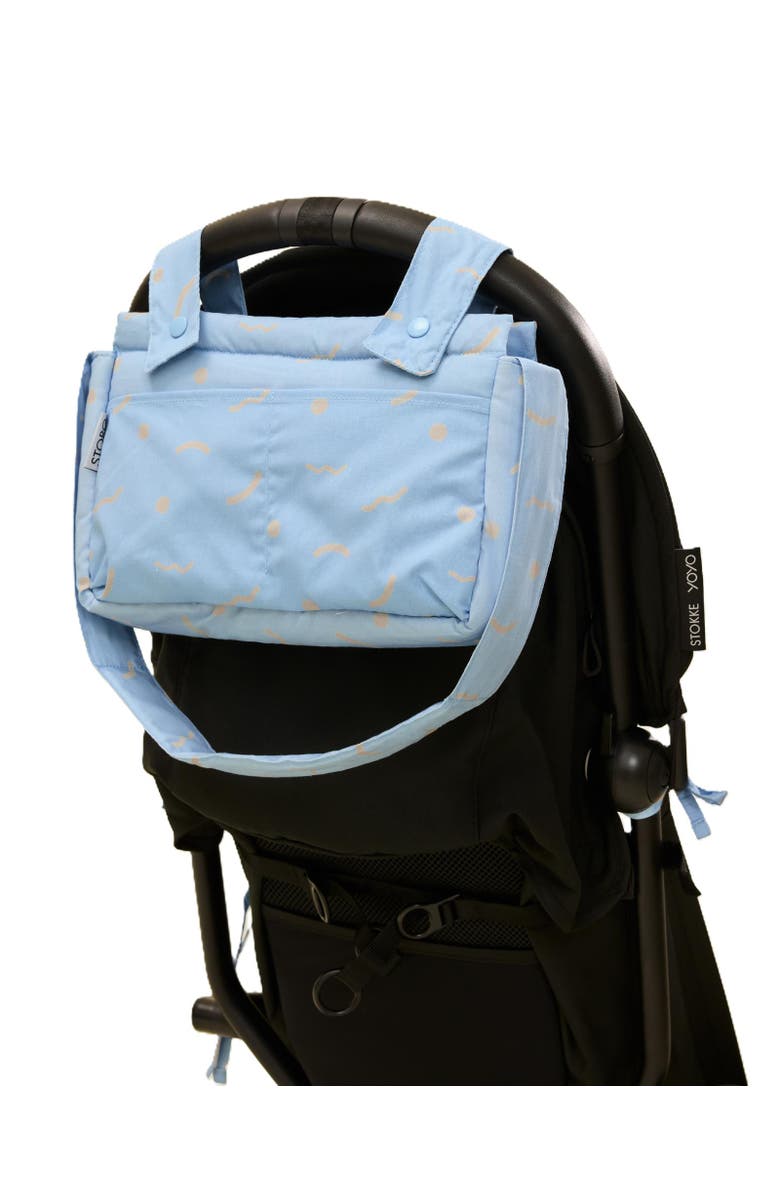 Storq Stroller Party Caddy Bag, Main, color, Sky Squiggles