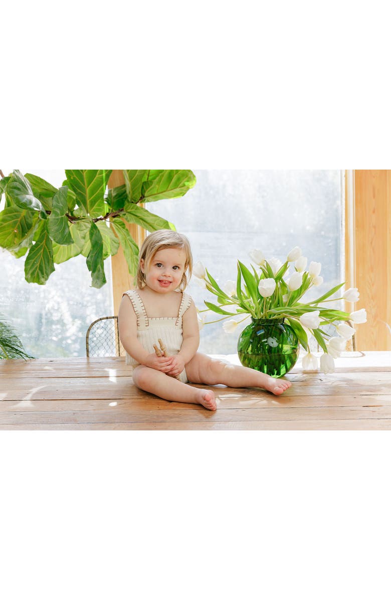 Ely's & Co. Looms Stitch Collection - Whip Knit Romper, Alternate, color, Natural