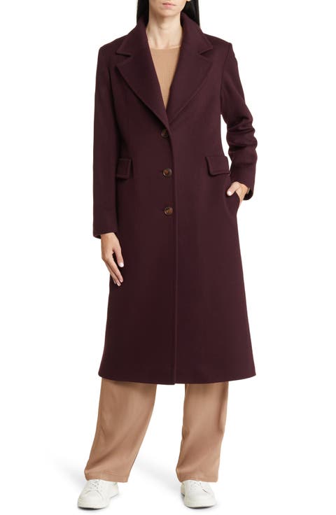 Holland Longline Wool Coat (Regular & Petite)
