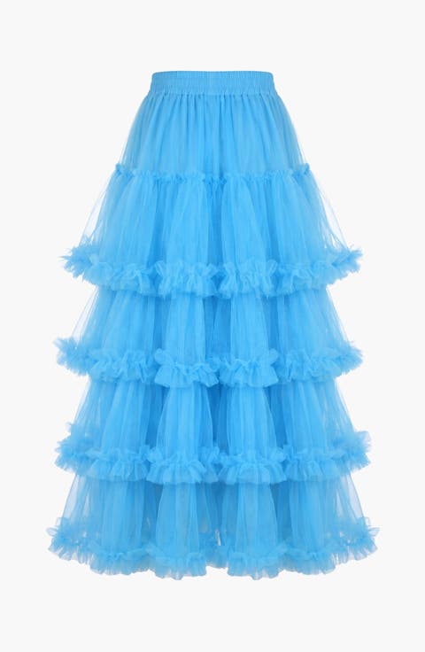 Tulle Maxi Skirt