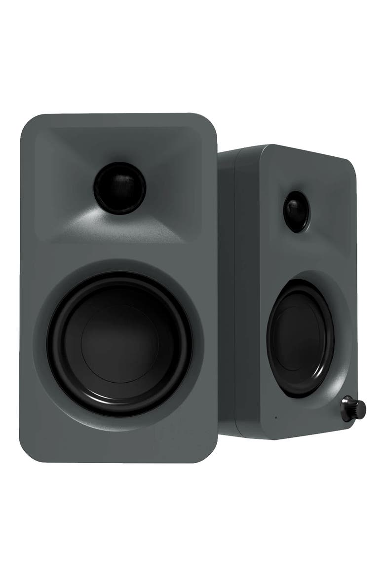 ORA Powered Reference Desktop Speakers with Bluetooth - Pair, Alternate, color, Gray