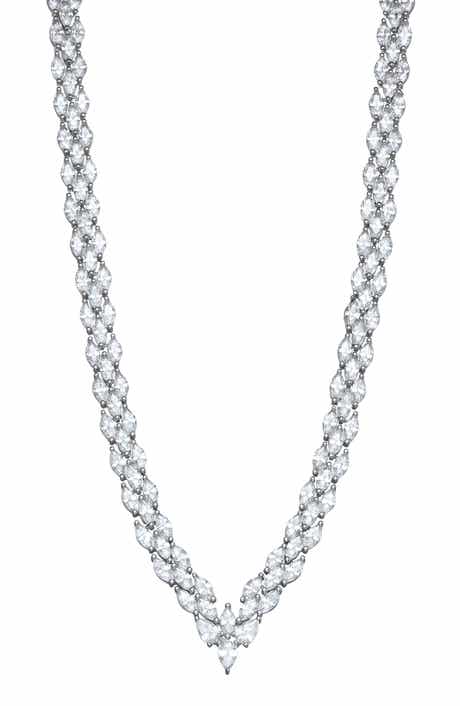 FZN Marquise Cubic Zirconia Necklace