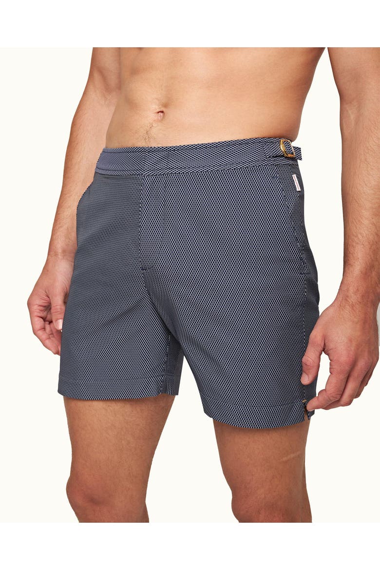 Bulldog X Smarter Classic Swim Shorts, Alternate, color, HONEYCOMB
