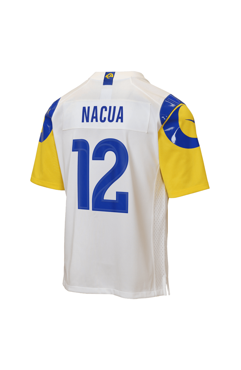 Nike Youth Nike Puka Nacua White Los Angeles Rams Game Jersey, Alternate, color, White