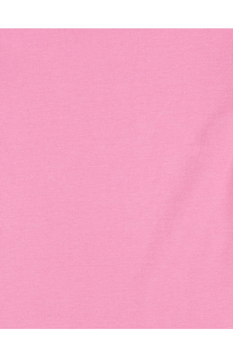 Leveret Kids Long Sleeve T-Shirt, 100% Cotton, Solid Colors, Alternate, color, Light Pink