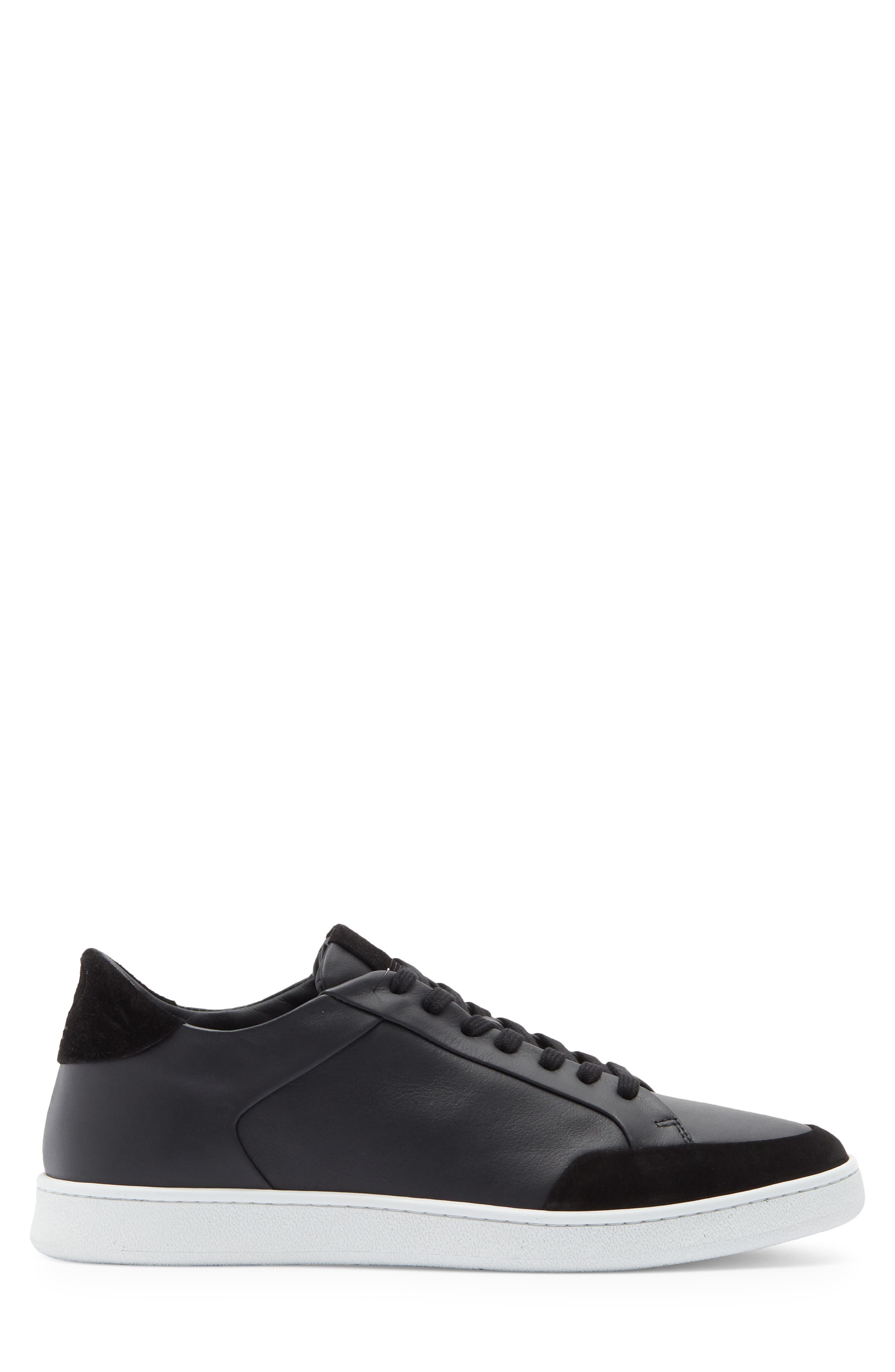 Collegium Pillar Court Sneaker, Alternate, color, Black