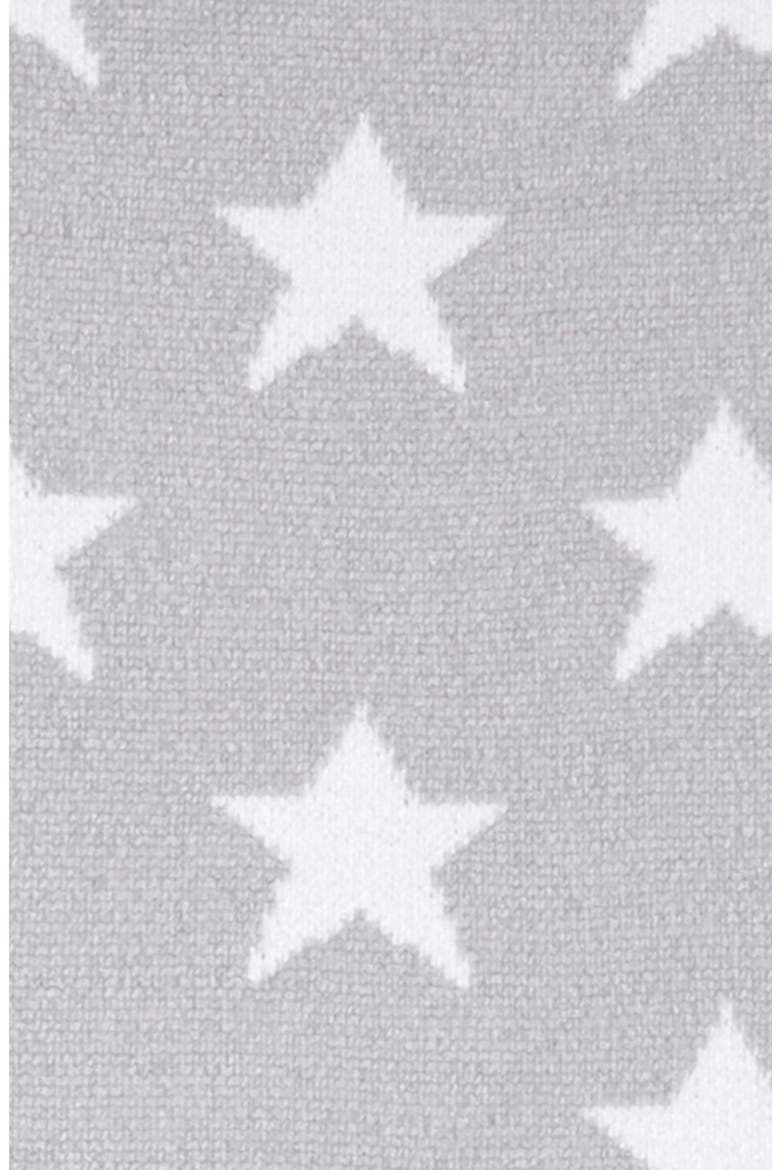 Chenille Baby Blanket, Alternate, color, GREY MICRO STAR
