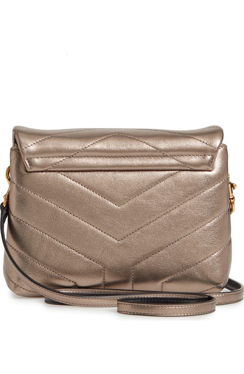 Saint Laurent Toy Loulou Matelassé Leather Crossbody Bag, Alternate, color,