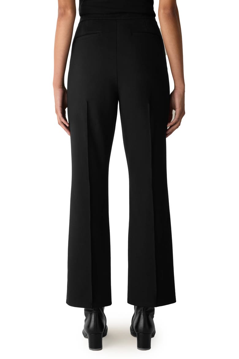 High Waist Ankle Pants, Alternate, color, BLACK