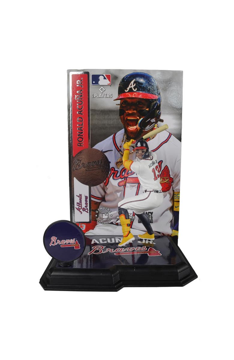 McFarlane Ronald Acuna Jr. (Atlanta Braves) MLB 7" Figure McFarlane's SportsPicks, Main, color, Multi-Color